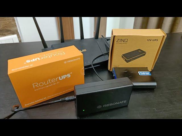 Mini Router UPS for your WiFi Routers 3 Popular Models Tested