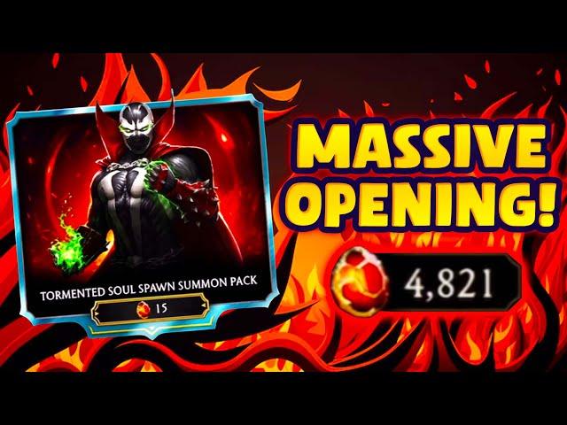 MK Mobile. Spawn Summon Pack HUGE Pack Opening. Thousands of Dragon Krystals... Was It Worth it?