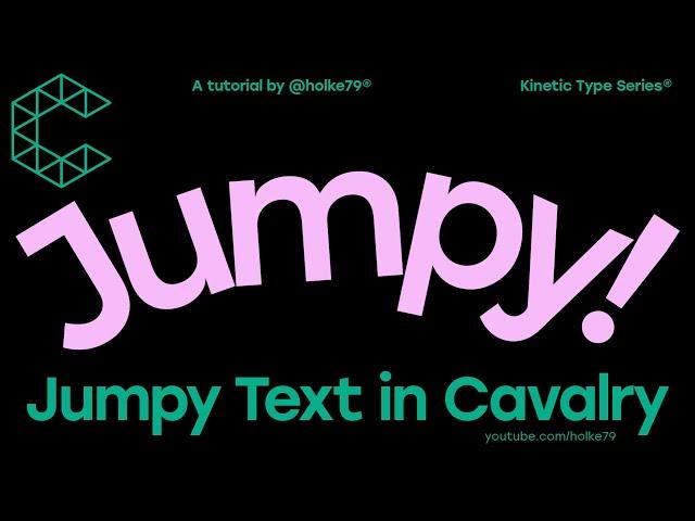 KTS® - Jumpy Text in Cavalry