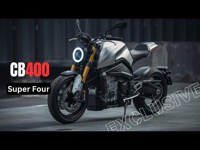 Next-gen Honda CB400 Super Four Finally Unveiled Bring New Naked Monster with Inline 4 Engine