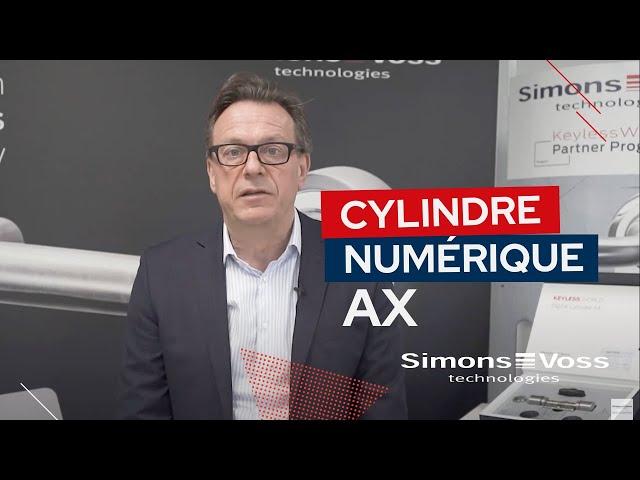 [Cylindre numérique AX] Pitch de présentation - fermeture électronique, modulaire et sans fil