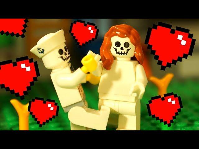 BORKA in LOVE - LEGO Minecraft Stop Motion Animation for KIDS