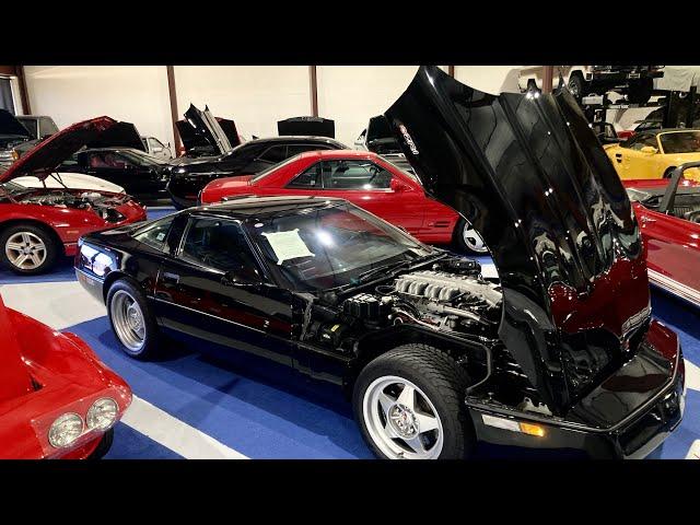 Rare C4 Corvettes, ZR1s, Callaway B2K, L98s, LT1, LT5.  Walk around and running.