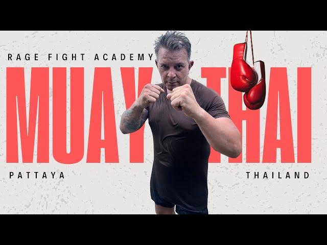 Doing Muay Thai at 52⎟Rage Fight Academy - Pattaya Thailand