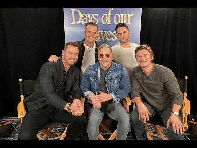 Eric Martsolf, Wally Kurth, Brandon Barash and Carson Boatman Interview - Day of Days 2022