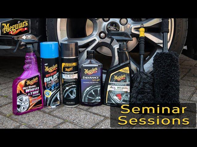 EASY GUIDE to cleaning WHEELS AND TYRES | Seminar Sessions