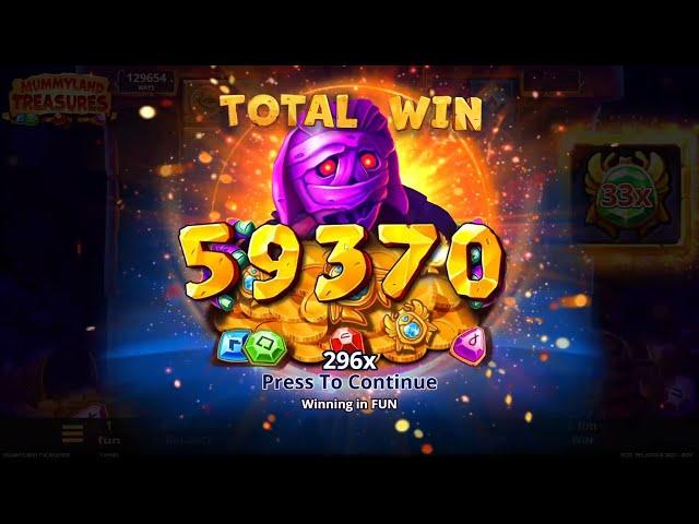 Mummy Land Treasures BY Bonus Big Win  (Belatra Games) #casino #slots #casinogames