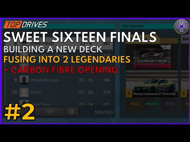 Top Drives : DECK CHANGES + FUSING INTO 2 LEGENDARIES! | Sweet Sixteen Finals Part 2 | ft. Swong