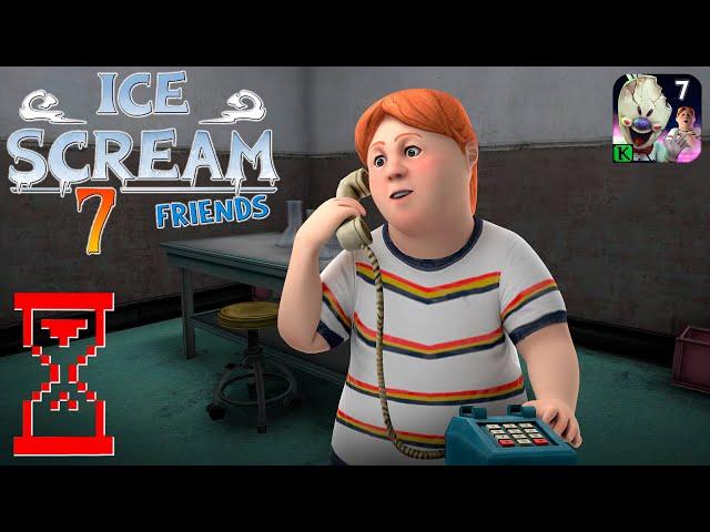 Прохождение Мороженщика 7 на сложности // Ice Scream 7 Friends: Lis