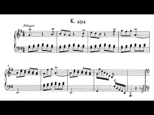 Scarlatti: Keyboard Sonata in G major, K.494