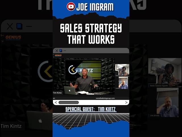 Helpful tip # Joe Ingram | Sales Strategy That Works