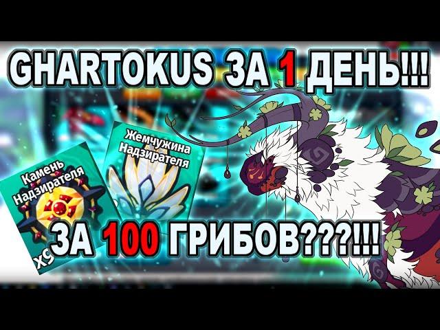 GHARTOKUS ЗА 1 ДЕНЬ!!! | ВСЕ СТАТУИ ВАРДЕНОВ!!! | Creature of Sonaria