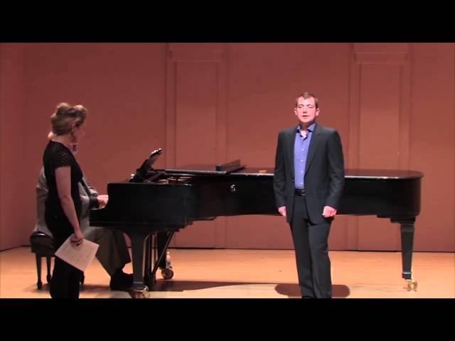 Shepherd School of Music Masterclass with Joyce DiDonato - Joseph Eletto, baritone