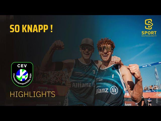 Kantor/Zdybek - Henning/Just| Highlights - Beach Euro 2024, 3. Tag| SDTV Volleyball