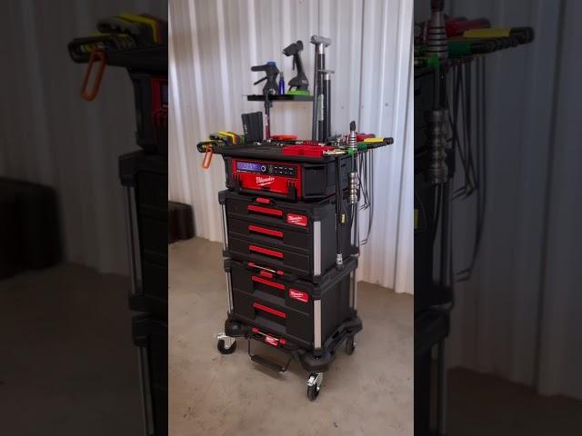 Milwaukee Packout PDR tool cart Packout Radio