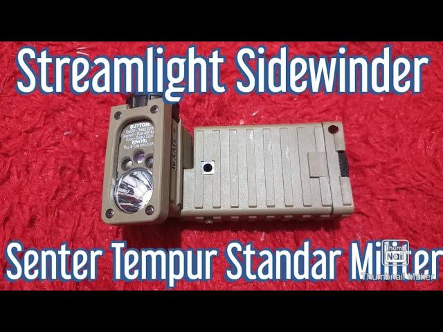 Senter Militer Streamlight Sidewinder