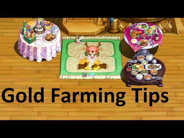 Nostale - How To Make Money Gold Farming Tips All Lvl Part. 1