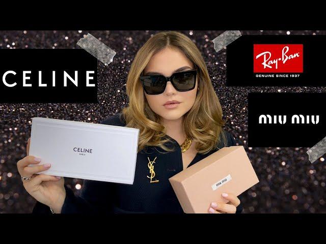 SUNGLASSES 2022 - which ones to choose? the best glasses from CELINE, MIU MIU and Ray-Ban collection