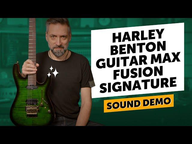 Harley Benton Guitar MAX Fusion Signature - Sound Demo