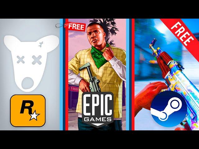 ЛУЧШИЕ БЕСПЛАТНЫЕ ИГРЫ В STEAM/EPIC GAMES STORE/ROCKSTAR LAUNCHER/ORIGIN/UPLAY/GOG.ТЫ ОФИГЕЕШЬ!!!