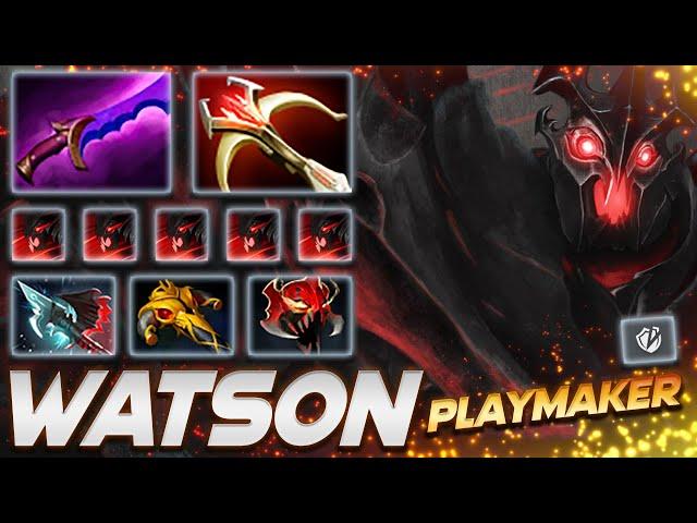 Watson Shadow Fiend Playmaker - Dota 2 Pro Gameplay [Watch & Learn]