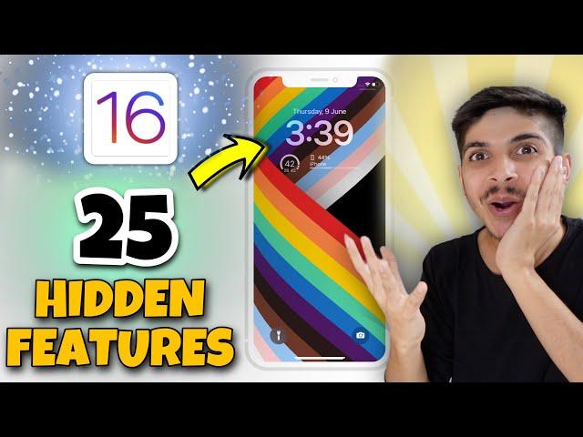 iOS 16 New Hidden Features हिन्दी  Crazy Top Changes | Supported iPhone