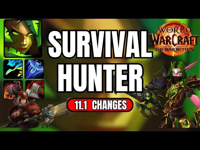 Patch 11.1 Survival Hunter Changes | BLIZZARD LISTENED! Here Are Details