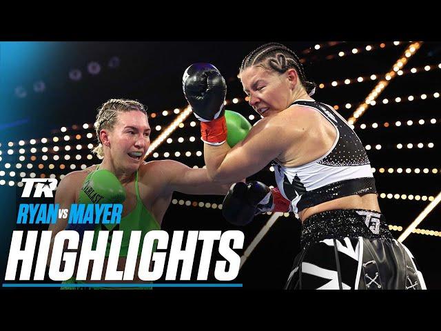 Mikaela Mayer Regains Champ Status Vs Sandy Ryan | FIGHT HIGHLIGHTS