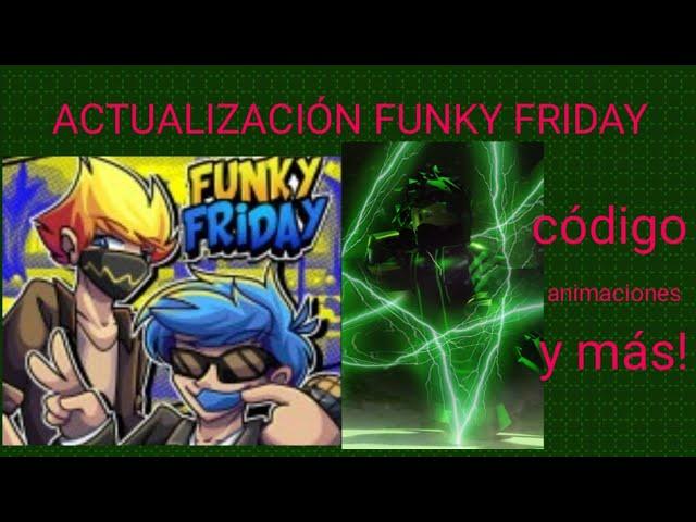 ACTUALIZACION FUNKY FRIDAY NUEVO CODIGO DE RADIO, ANIMACIONES, EMOTES Y MAS!