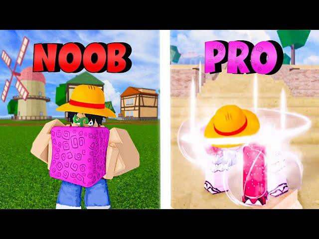 Blox fruits, Noob To Pro as Luffy but all NPCs are alive