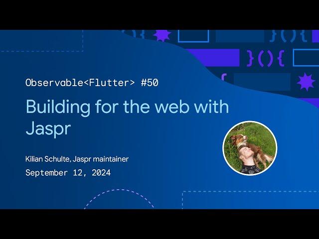 Building for the web with Jaspr | Observable Flutter #50