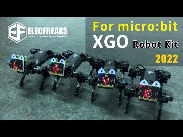 ELECFREAKS 丨 Let's Dance With XGO Robot Kit For micro:bit ！