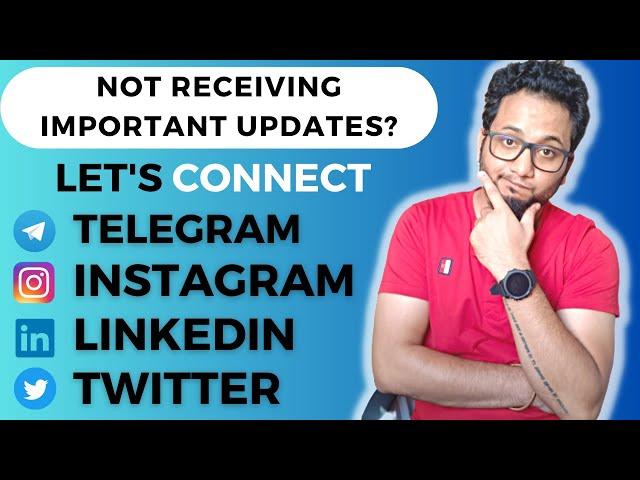 Not Receiving Important Updates? | Join Our Socials | LogicOps Lab