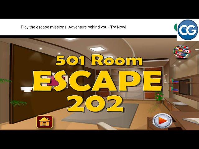 [Walkthrough] Classic Door Escape level 202 - 501 Room escape 202 - Complete Game