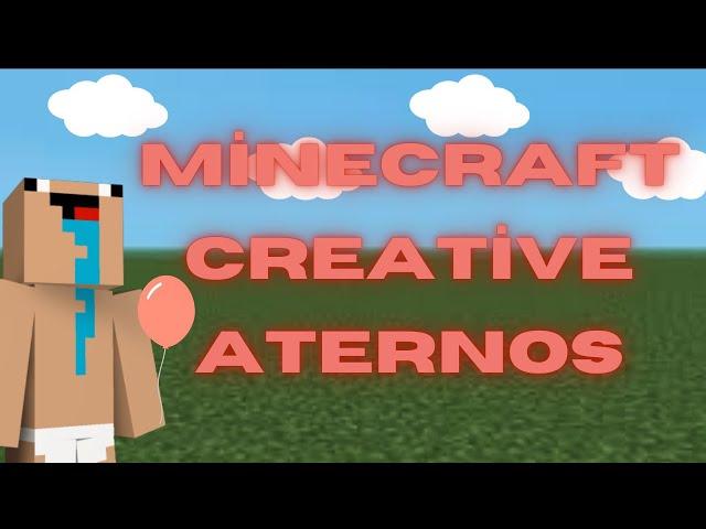 MİNECRAFT CREATİVE SERVERİ AÇMAK - MİNECRAFT ATERNOS CREATİVE SUNUCUSU NASIL KURULUR 2021 -