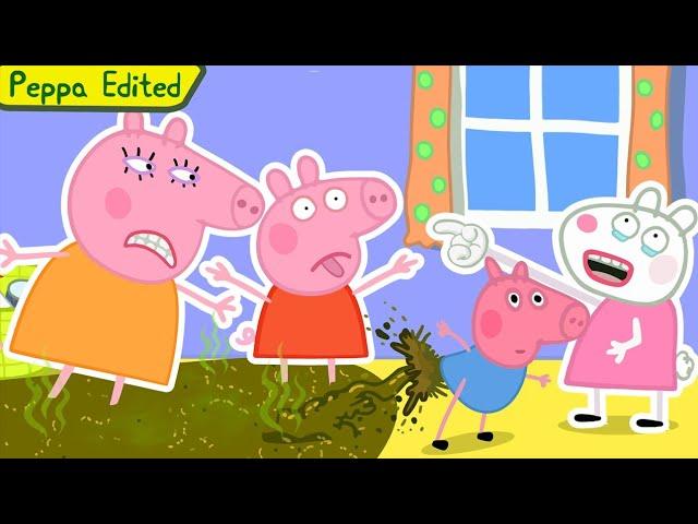 I edited Peppa Pig so George can go to the toilet but I failed! 