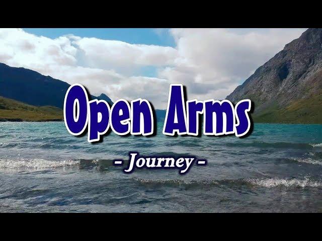 Open Arms - Journey (KARAOKE VERSION)