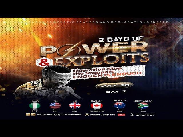 2 DAYS OF POWER AND EXPLOITS - DAY 2 || NSPPD || 30TH JULY 2024