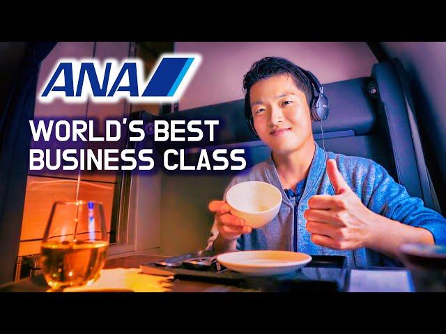 WORLD'S BEST BUSINESS CLASS! | ANA "THE Room" (Best Cabin Crew EVER!)