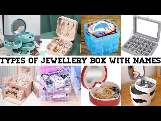 Types Of Jewellery Box/Organizer With Names/Amazon Best Jewelry Box Storage/To Fashion