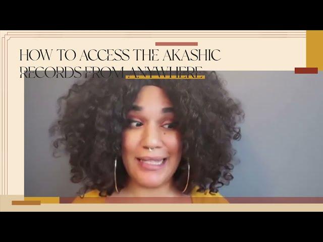 How to Access the Akashic Records from Anywhere w/ @TatiannaTarot