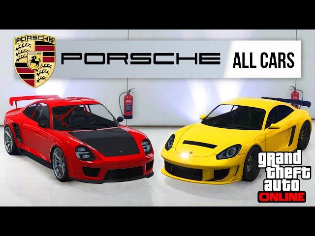 Porsche Cars in GTA 5 Online You’ve Never Seen