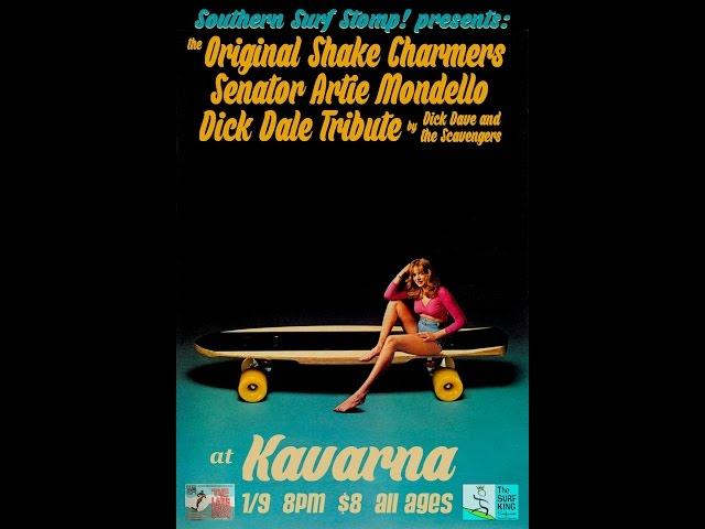 Southern Surf Stomp! w/ Original Shake Charmers, Artie Mondello, Dick Dave & the Scavengers 1/9/16