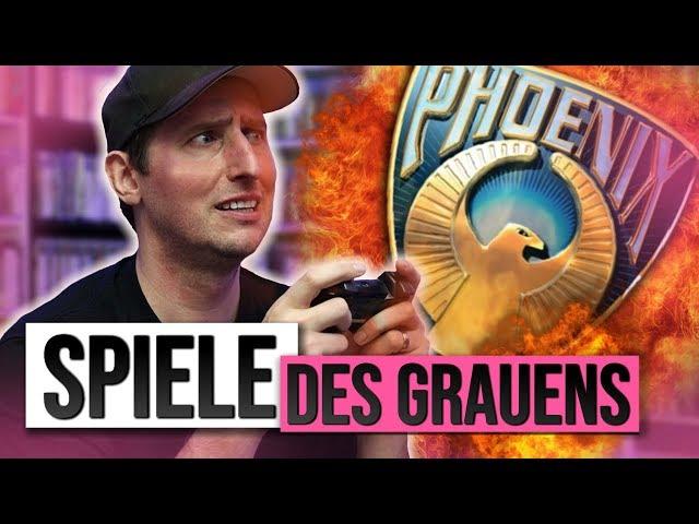 PHOENIX GAMES  - Die besten SCHLECHTESTEN Spiele aller ZEITEN | Raketenjansel