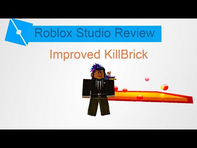 (Roblox) I Made An *IMPROVED* LavaBrick | Roblox Studio Review |