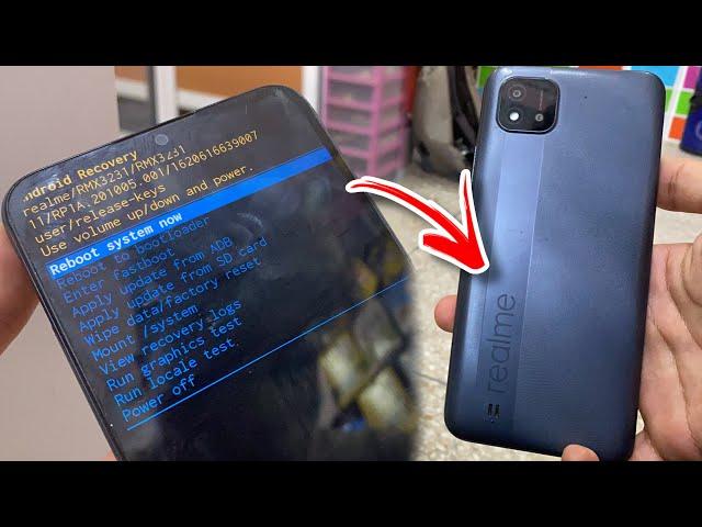 How to Hard Reset Realme C11 2021 Pattern Unlock