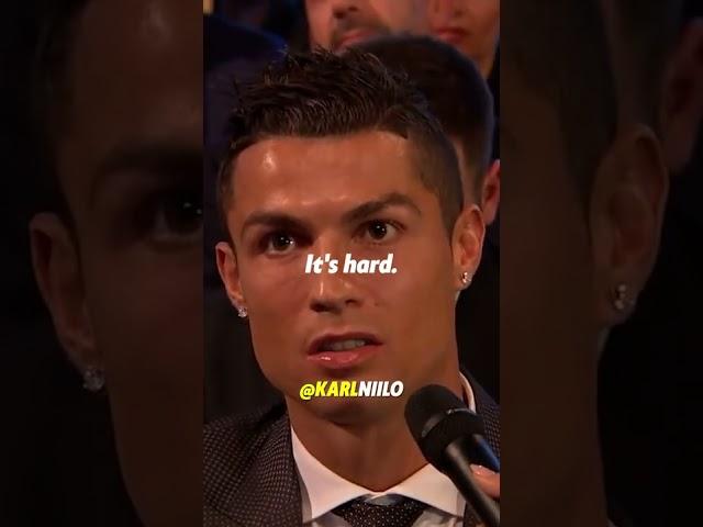 The SIMPLE Key To SUCCESS - Christiano Ronaldo