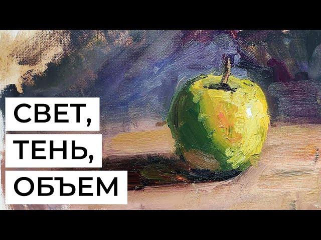 Свет, тень и объем в живописи и рисунке. Открывок курса художника Ольги Гусевой