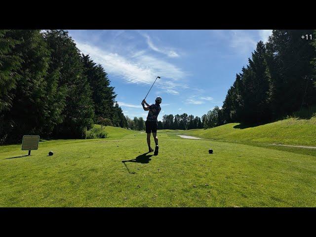 GOLF ASMR - 18 holes of struggle at Riverway Golf Course in BC, Canada