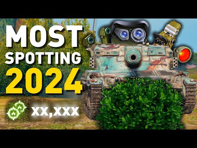 MOST SPOTTING in 2024 in World of Tanks!!!